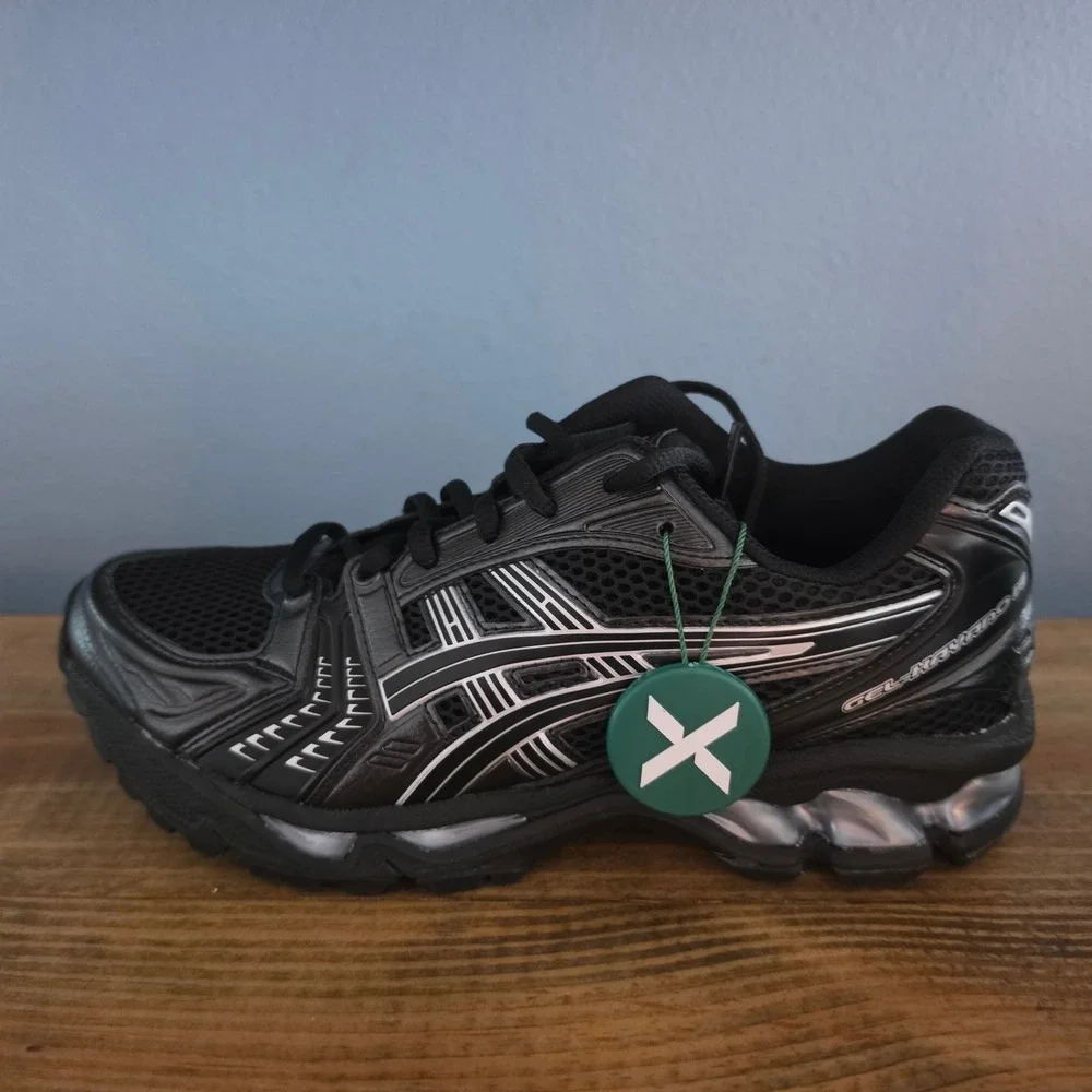 ASICS Mens Gel-Kayano 14 Running Shoes Black Graphite Grey 1201A019 7